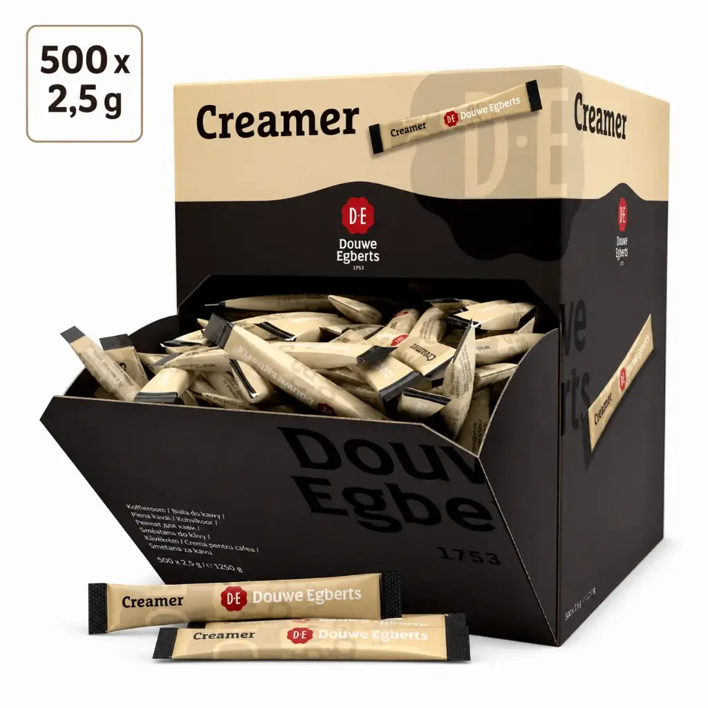 DOUWE EGBERTS Creamersticks Licht & Romig Whitener 2,5gr (500 stuks)