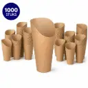 Wrap snackbeker groot Kraft Per Doos 1000 Stuks