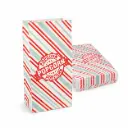 Popcorn zak, vetdicht 1,3 l 21 cm x 10,5 cm x 6 cm, popcornzakken doos 1000 stuks (10x100)