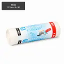 Pedaalemmerzakken met treklint, LDPE 30 l 62 cm x 53 cm wit, 17 my 270 stuks (9x30)