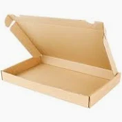 Brievenbusdoos bovenklep (A5) bruin | 255 x 160 x 27  mm