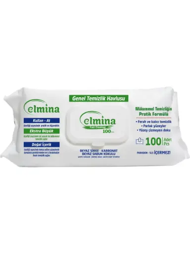 [EM150067] Elmina Vochtige Doekje100 Stuks