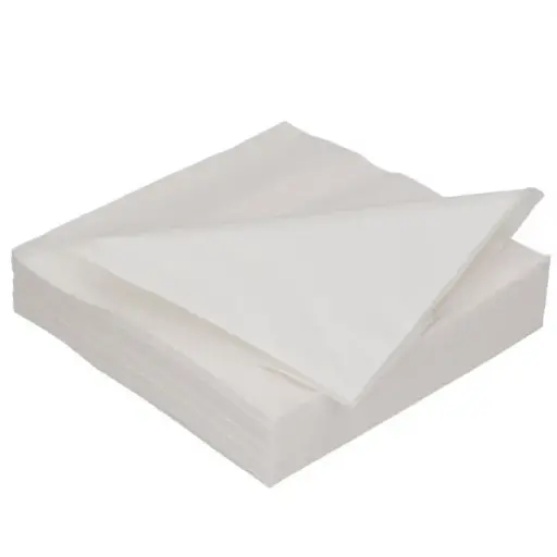 Duni Soft Bestekzakje  40x40 cm 1/8 Vouw 60 Stuks x 6 pakket Wit