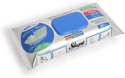 S. SURFACE CLEANING WIPES 30 PCS LIMESCALE REMOVER Doos