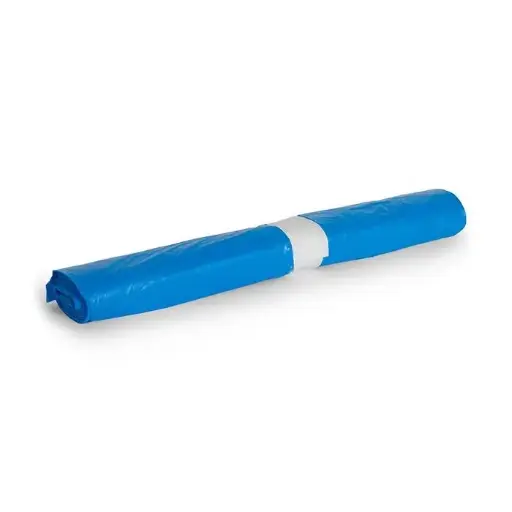 Afvalzakken Rec 70x110 T25 Blauw SP Per Doos 25 Rollen x 20 Stuks